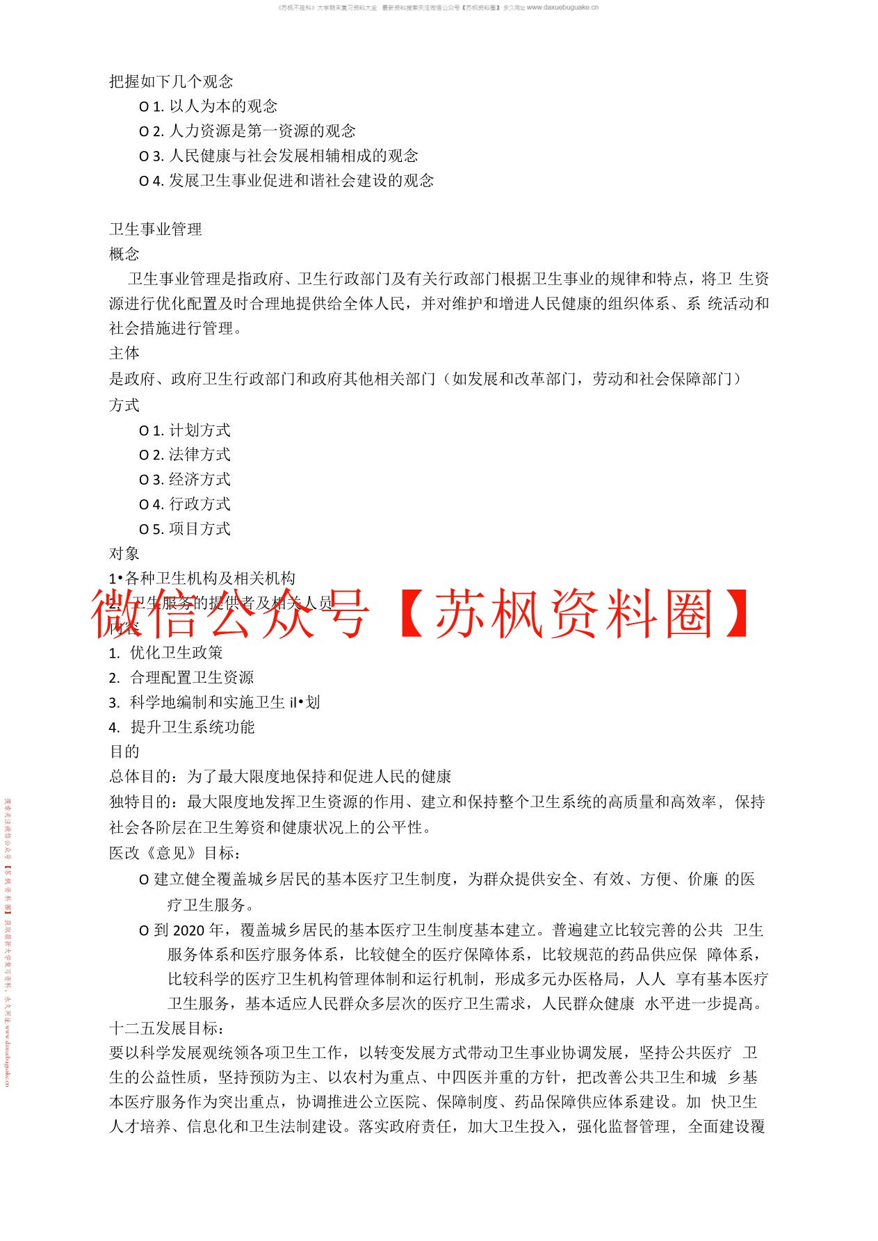 社区卫生服务管理