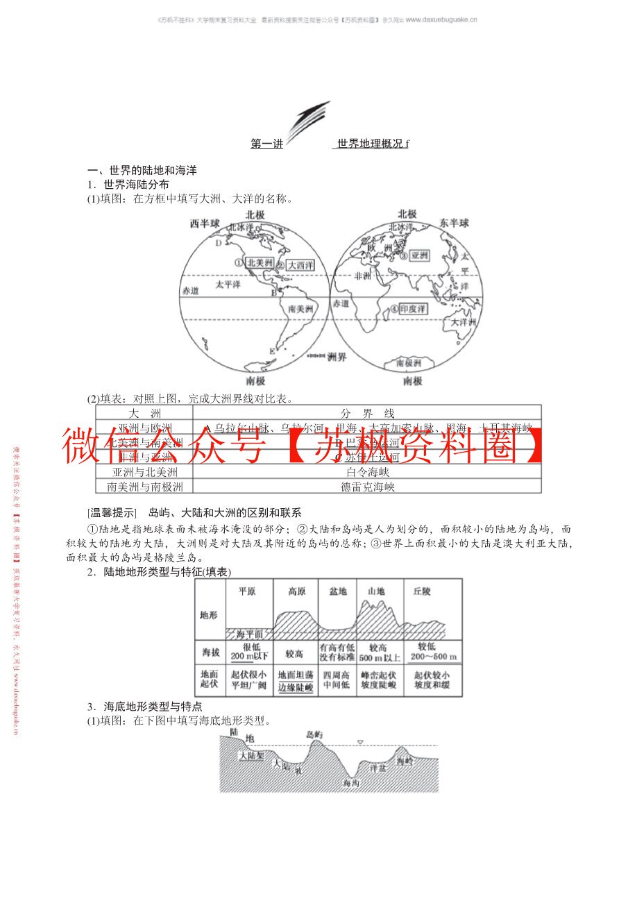 世界地理学