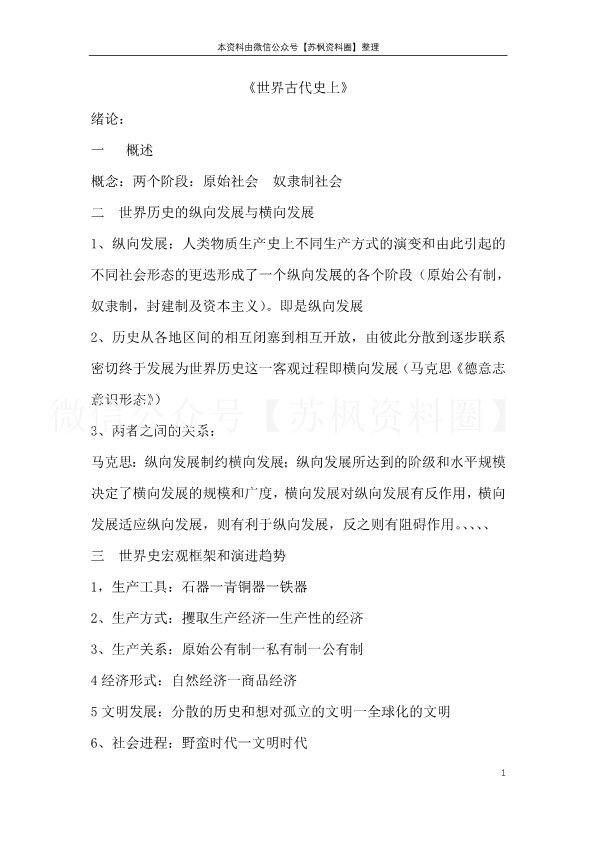 世界上古史