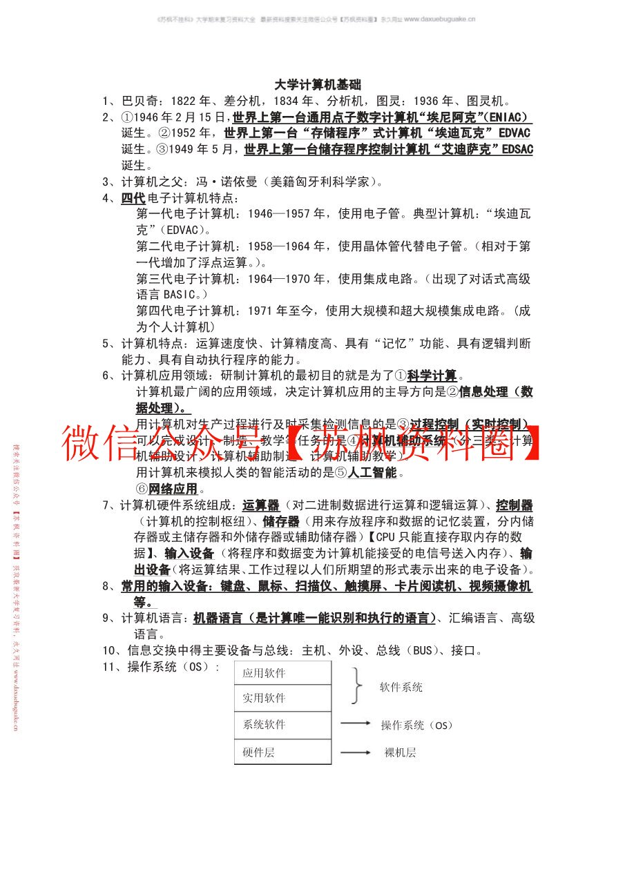计算机基础