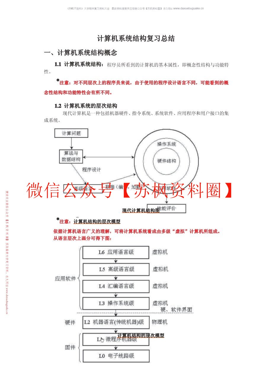 计算机系统基础