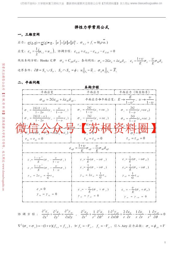 弹性力学