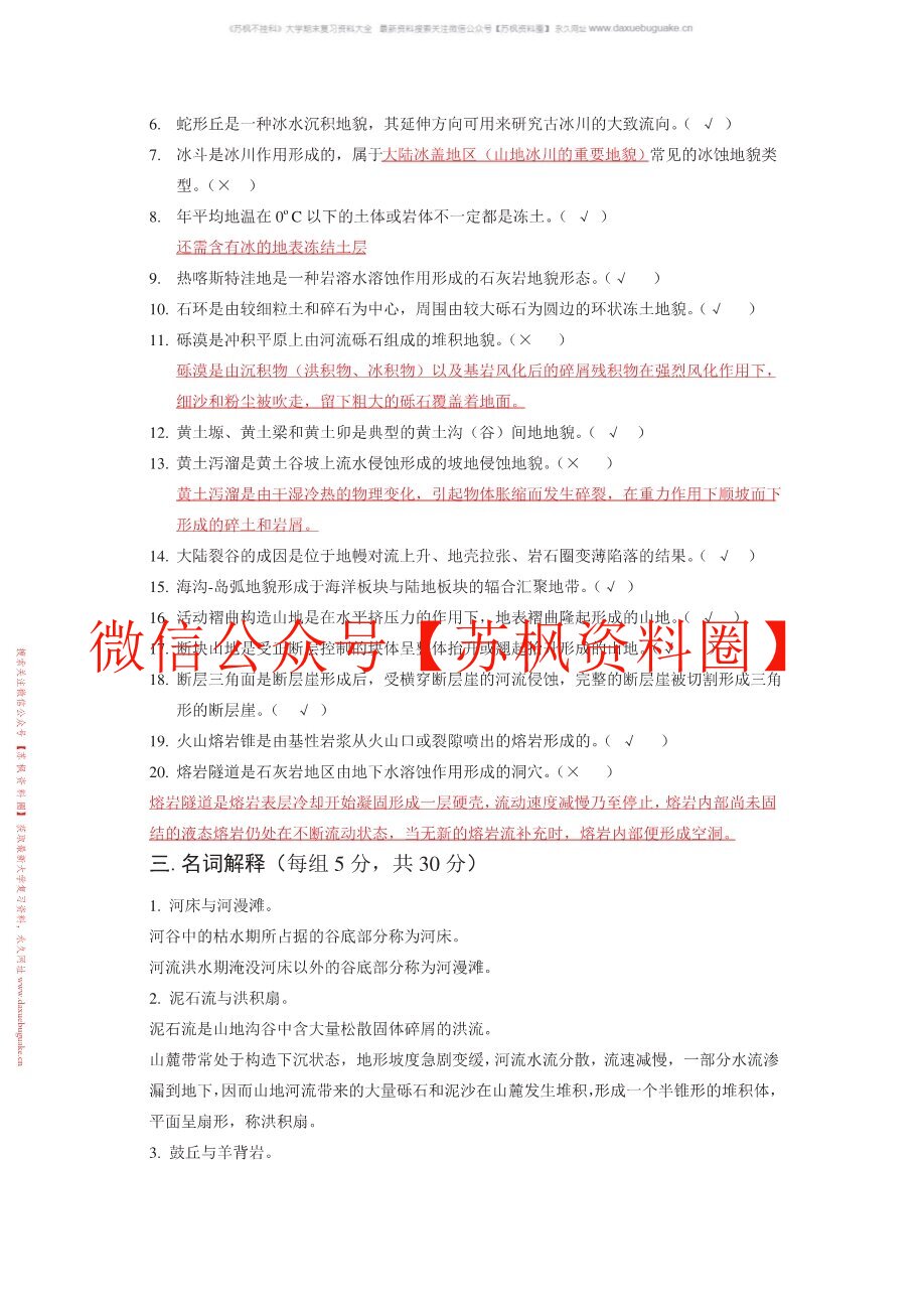 地貌学原理