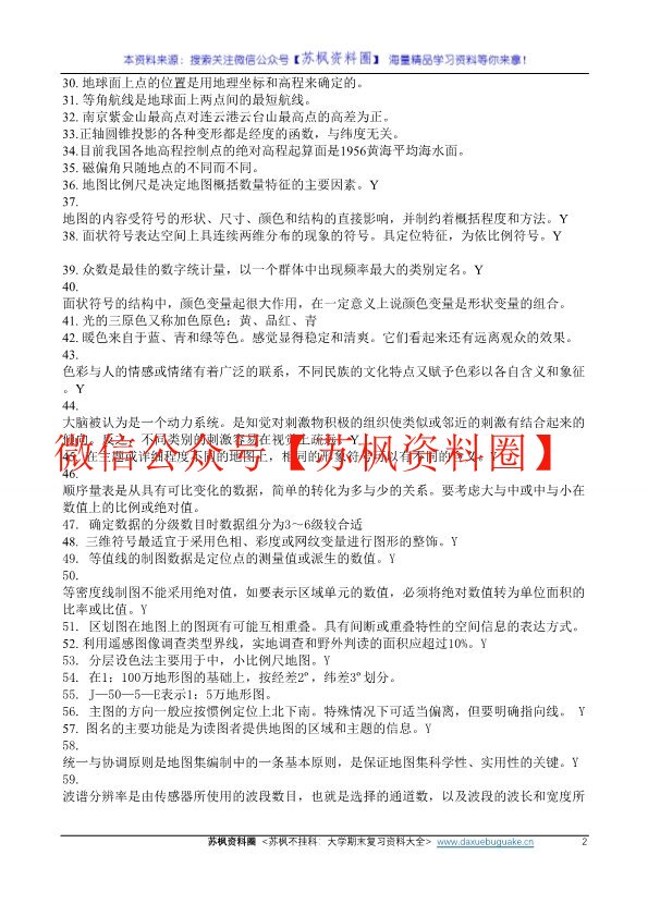 地图学