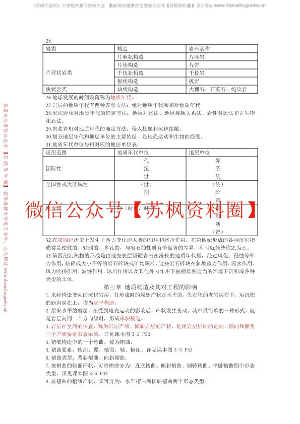 工程地质