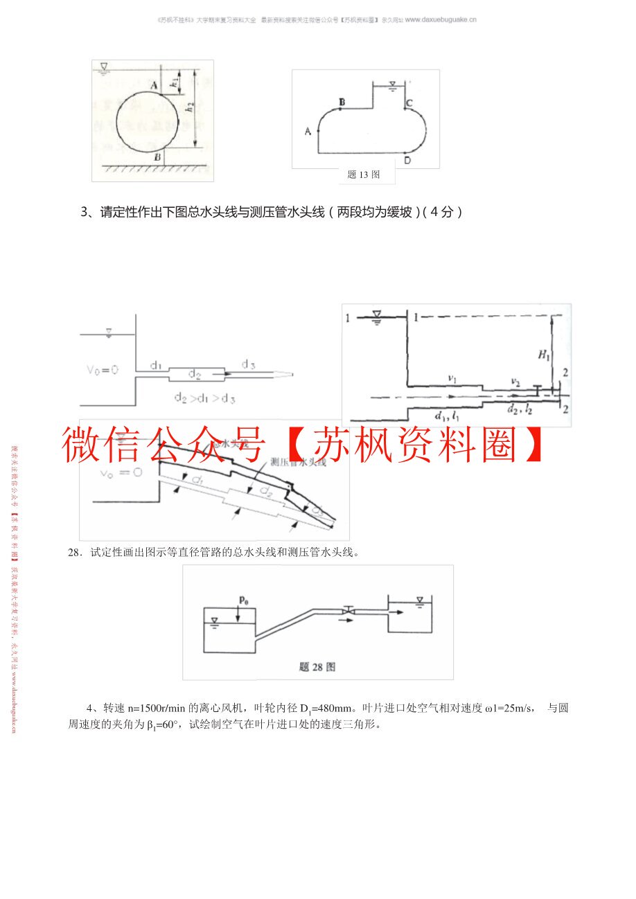 流体力学题库