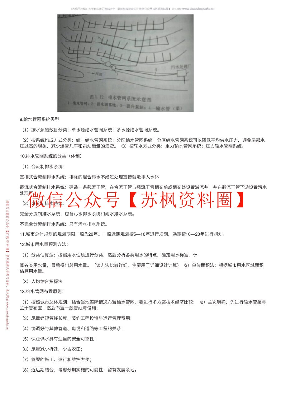 排水管网