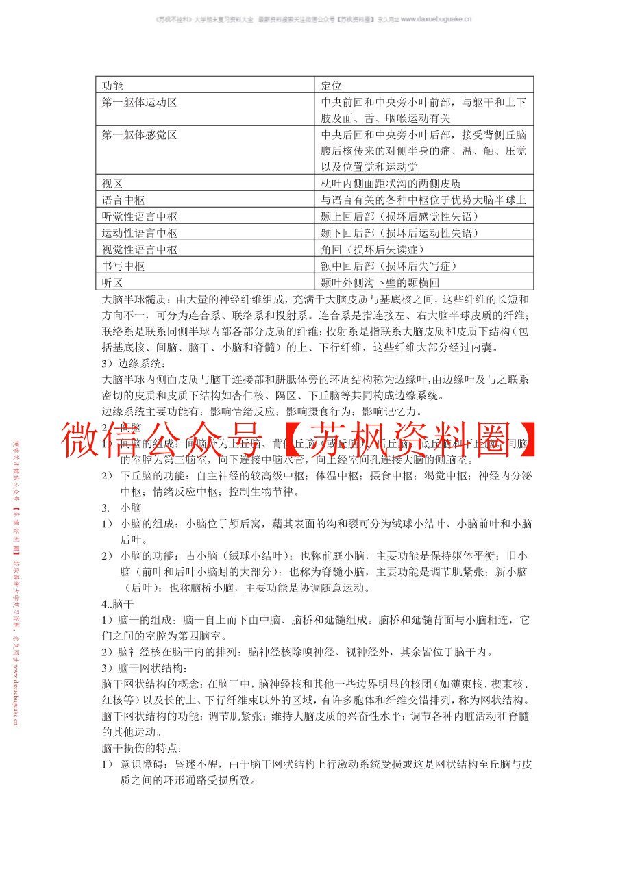 神经解剖学