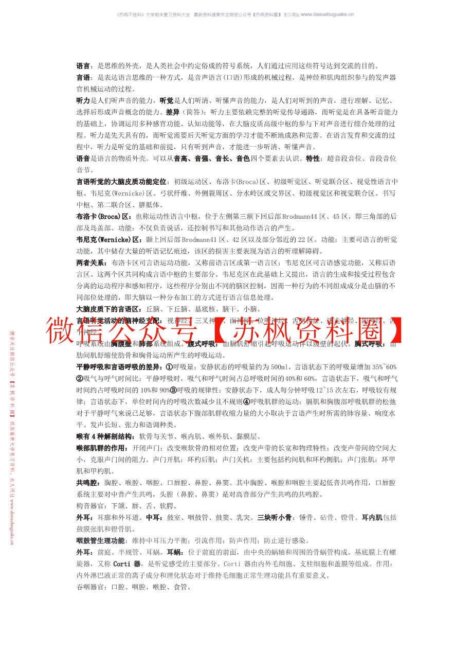 言语治疗技术