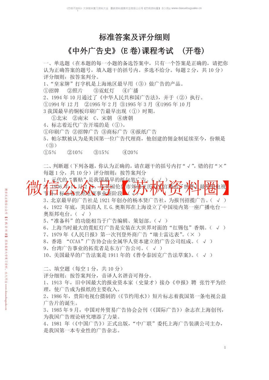广告史