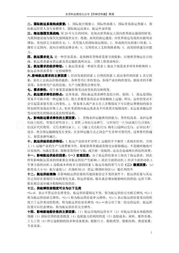 国际航运管理